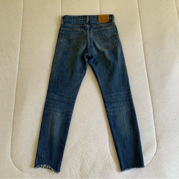 Levis White Oak Cone Denim Size 25 - Picture 3 of 11